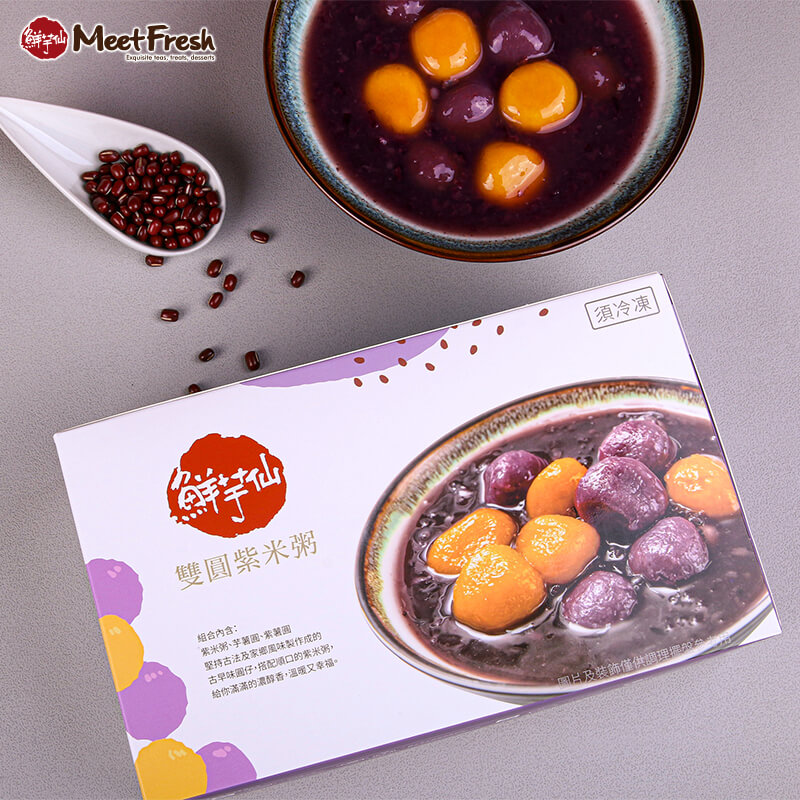 Meet Fresh Purple Rice Soup with Starch Balls (1000g)